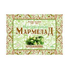 Натуральный мармелад "Русские традиции" Крыжовник, 160 г